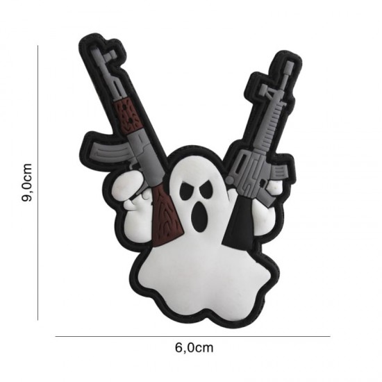 Patch 3D PVC Terror Ghost #7104 35